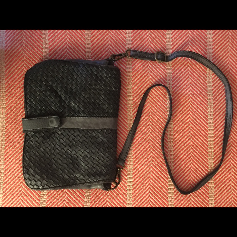 Italian leather, bohemian chic purse.